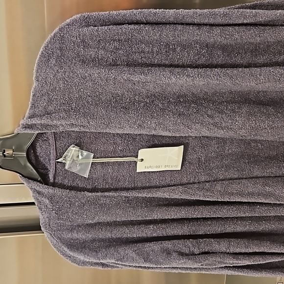 💕BAREFOOT DREAMS💕 Cozy Chic Lite Island Wrap Pacific Blue Small/Medium NWT - Picture 11 of 16